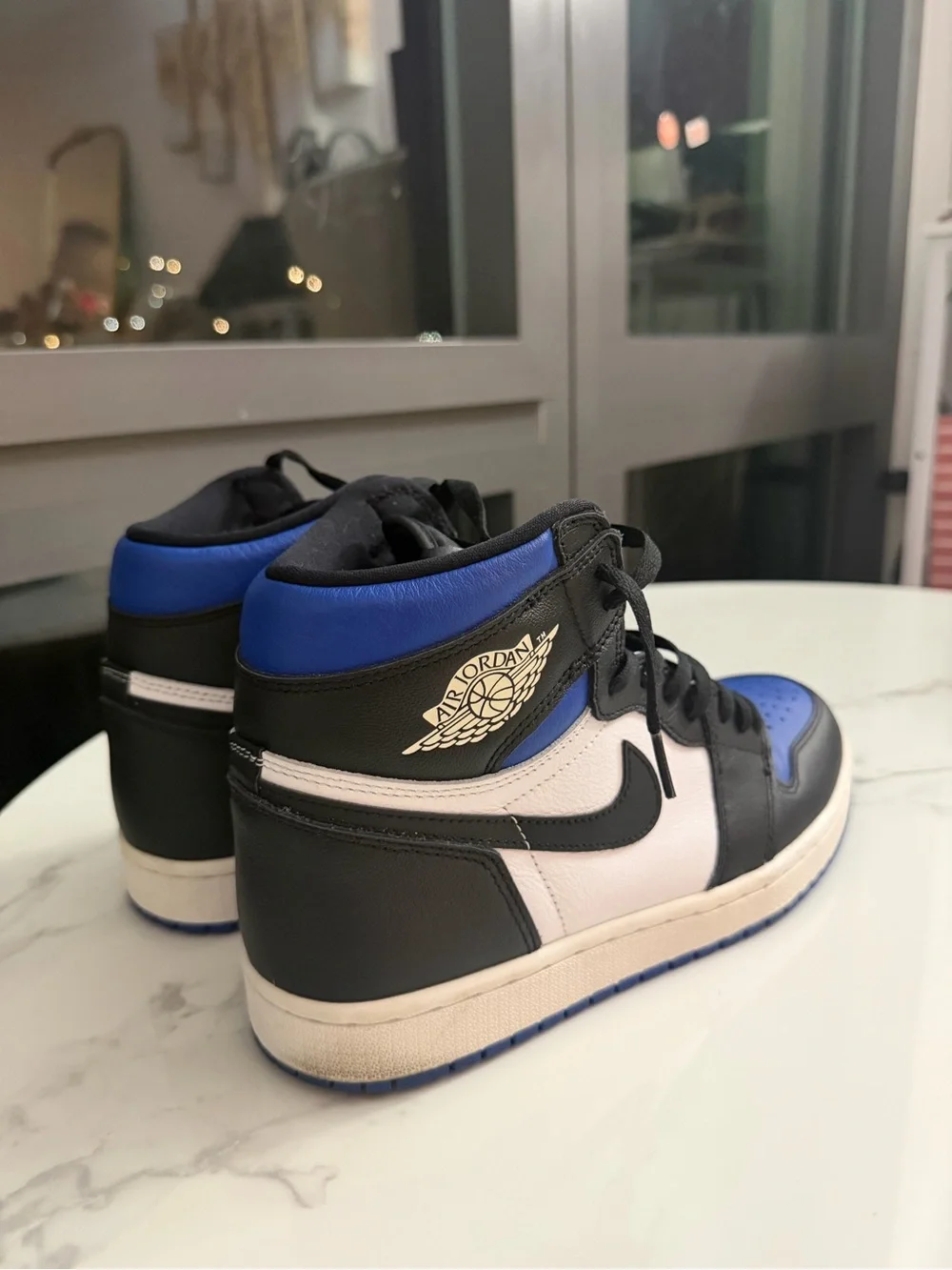 Jordan Kids' Retro High Top - Black/Blue/White